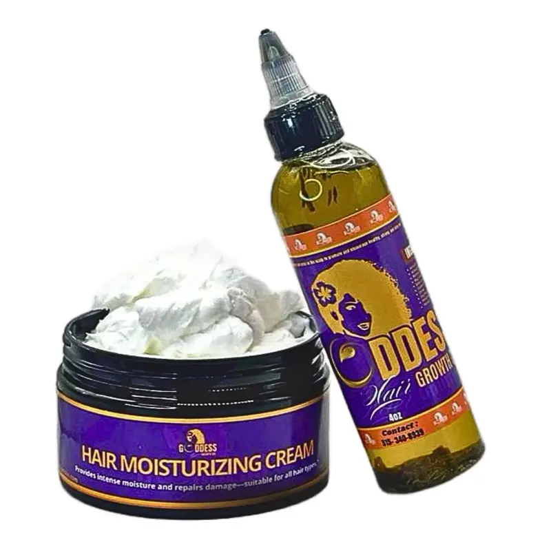 Haircare Set with Nourishing Scalp Oil, a Revitalizing Solution for Hair Growth, Length Retention, and Stronger, Thicker-Looking Fine Hair for Adults, Haircare Product, Moisturizing Hair Scalp