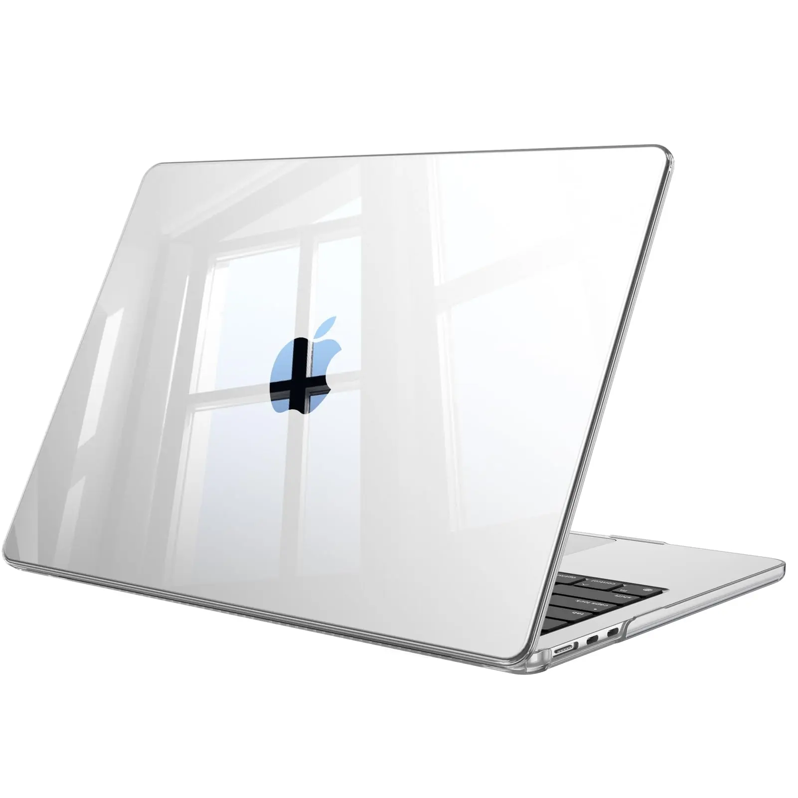 Fintie Protective Case for MacBook Air 13.6-Inch M5/M4/M3/M2 Chip (Model A3449/A3240/A3113/A2681), Snap-On Hard Shell Cover with Fully Vented Bottom