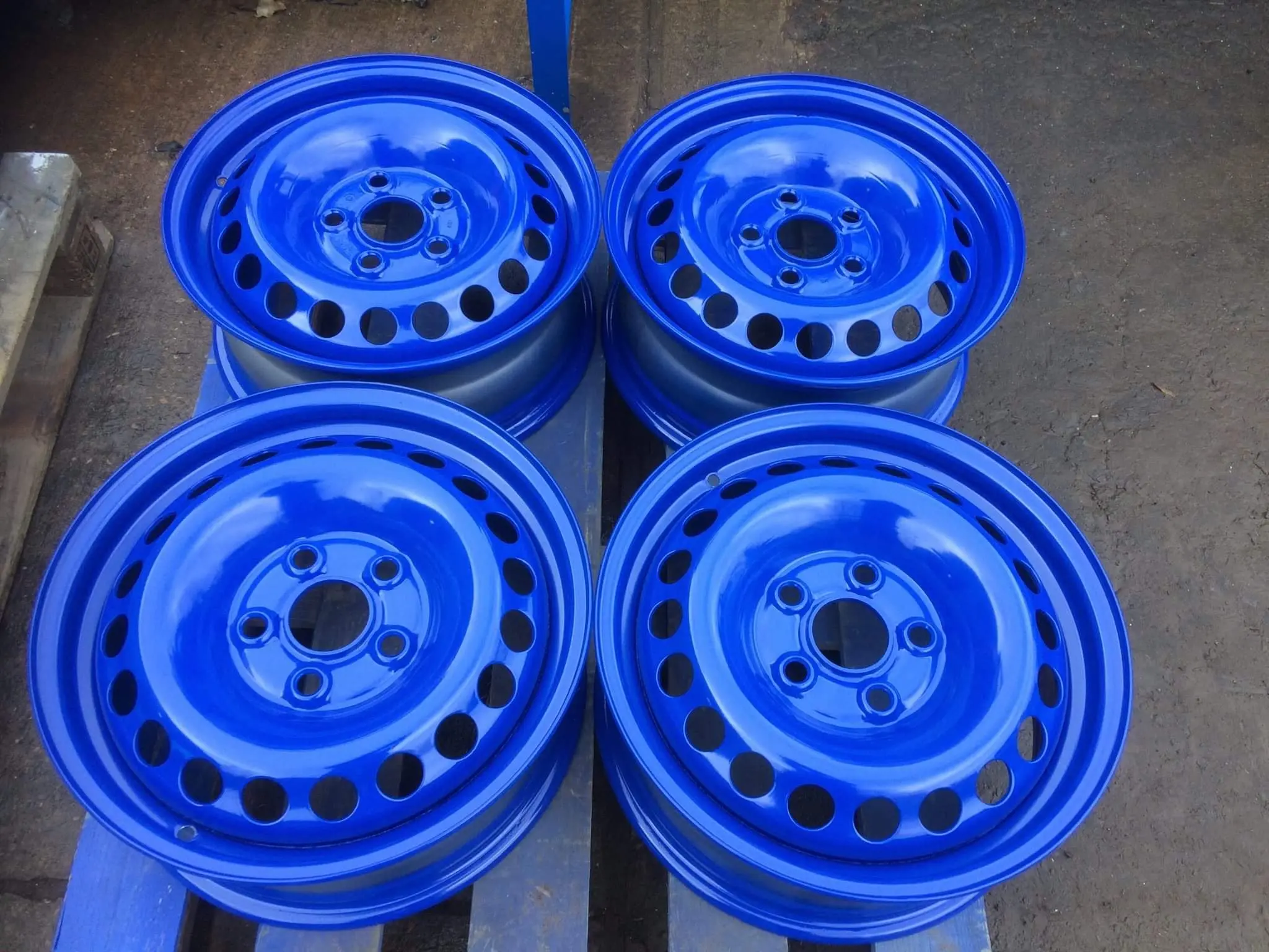 RAL 5002 Ultramarine Blue Powder Coating Paint 1 LB