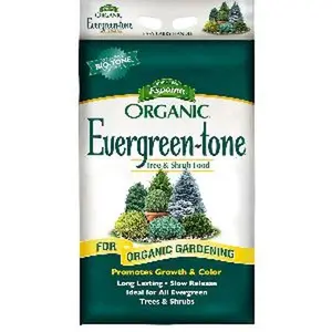 Espoma Organic Evergreen-Tone 4-3-4 Natural & Organic Fertilizer and Plant Food for Evergreen Trees & Shrubs. 18 lb. Bag. Use for Planting & Feeding to Promote Optimum Growth
