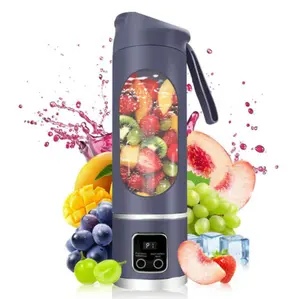 Best Mini Juicer Blender – 2-in-1 Ice Crusher & Smoothie Maker |Upgraded the blade head and battery life , Fresh Juice, Shakes, Baby Food | USB  & Easy to Clean | Great for Home, Office, Dorm,  cup portable vegetable girl gifts rechargeable