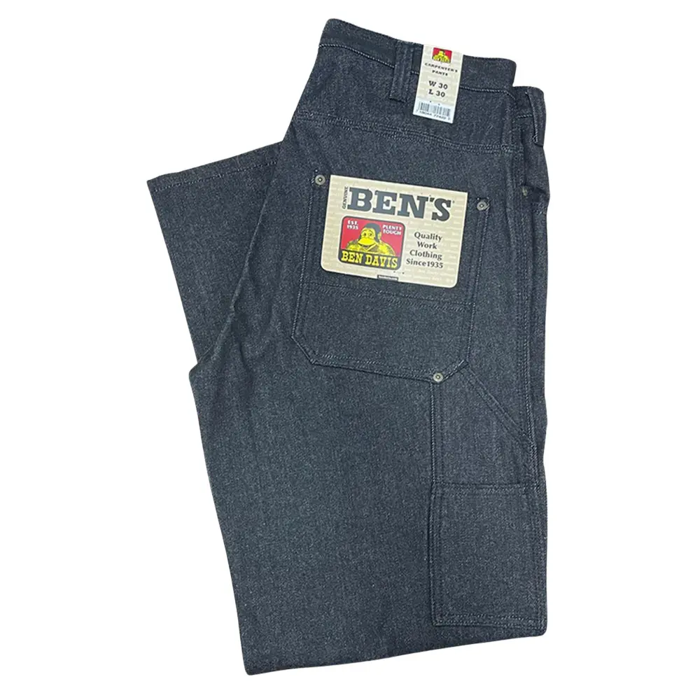 90s BEN DAVIS denim painter pants USA製 Ben Davis Men's Carpenter Denim Jeans Work Pants - TikTok Shop
