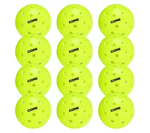 CORE Pickleball Outdoor Neon Balls - 12 Pack CORE Pickleball Outdoor Neon Balls - 12 Pack