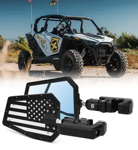 Xprite UTV Side Mirrors Adjustable Bracket – Universal Roll Bar Rear View Mirrors for RZR & Can-Am Xprite UTV Side Mirrors Adjustable Bracket – Universal Roll Bar Rear View Mirrors for RZR & Can-Am