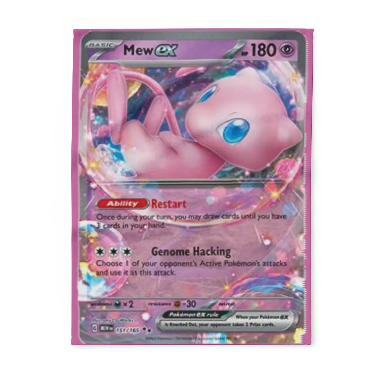 Mew ex Blanket-PokemonGo-Pokemon-Trading Cards
