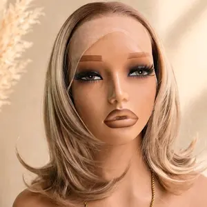 Watered Souls F1309x44 Heather 13" wig. Golden blonde,13x4 lace, 3 combs, 2 adjustable straps, 1 removable band.  Heat tolerance 350⁰, 120 density. Free wig cap and gift with purchase.  please return gift if item id returned. 1309Fx44