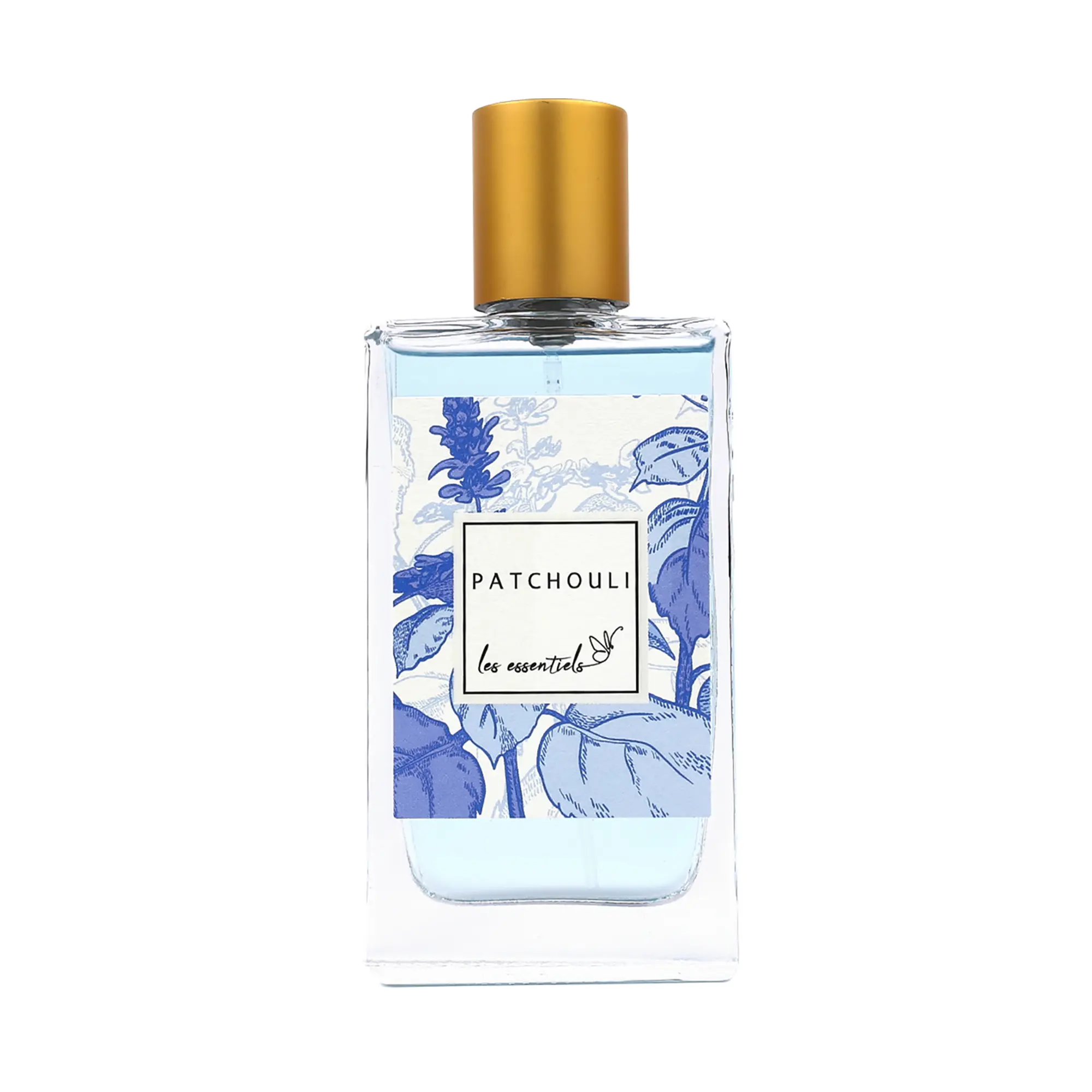 Les Essentiels Patchouli - Perfume for Women and Men - Woody Amber Womens and Mens Cologne - Opens with Pink Berry and Bergamot - 2.7 oz