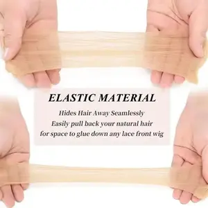 HD Lace Wig Cap High Stretch and Individual Packaging 1 Bag 2 pcs