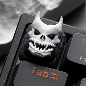 ULTRAEQUIP Artisan Keycaps - Anime keycaps Monster Spider Keycaps Resin Handmade Keycap 1U Cherry Profile Keycaps for Mechanical Keyboard