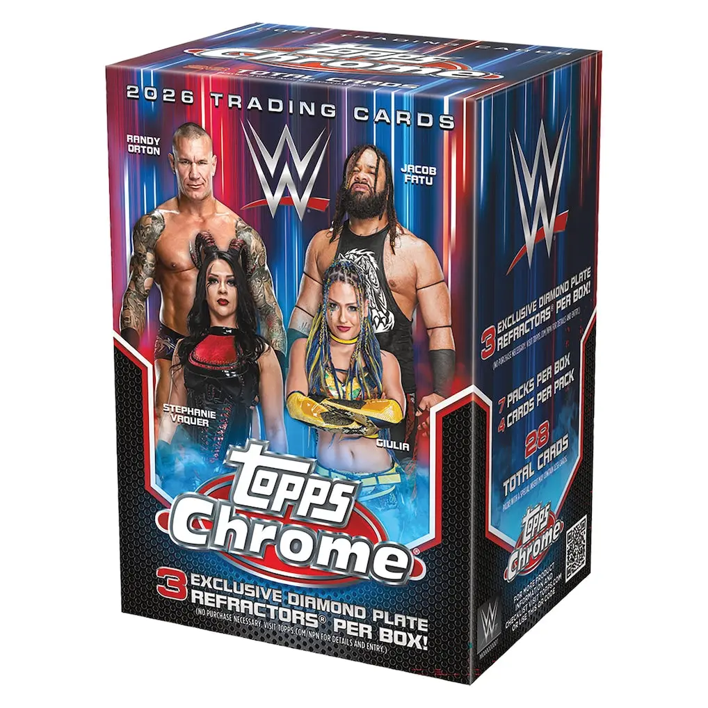 2026 Topps Chrome WWE Value Box (SEALED)