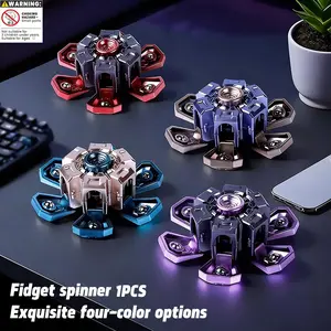 Creative EDC Hand Spinner Stress Relief Toy DIY Rotating Fingertip Gyroscope Spinner Fidget Toys For Kids Adult Birthday Gifts