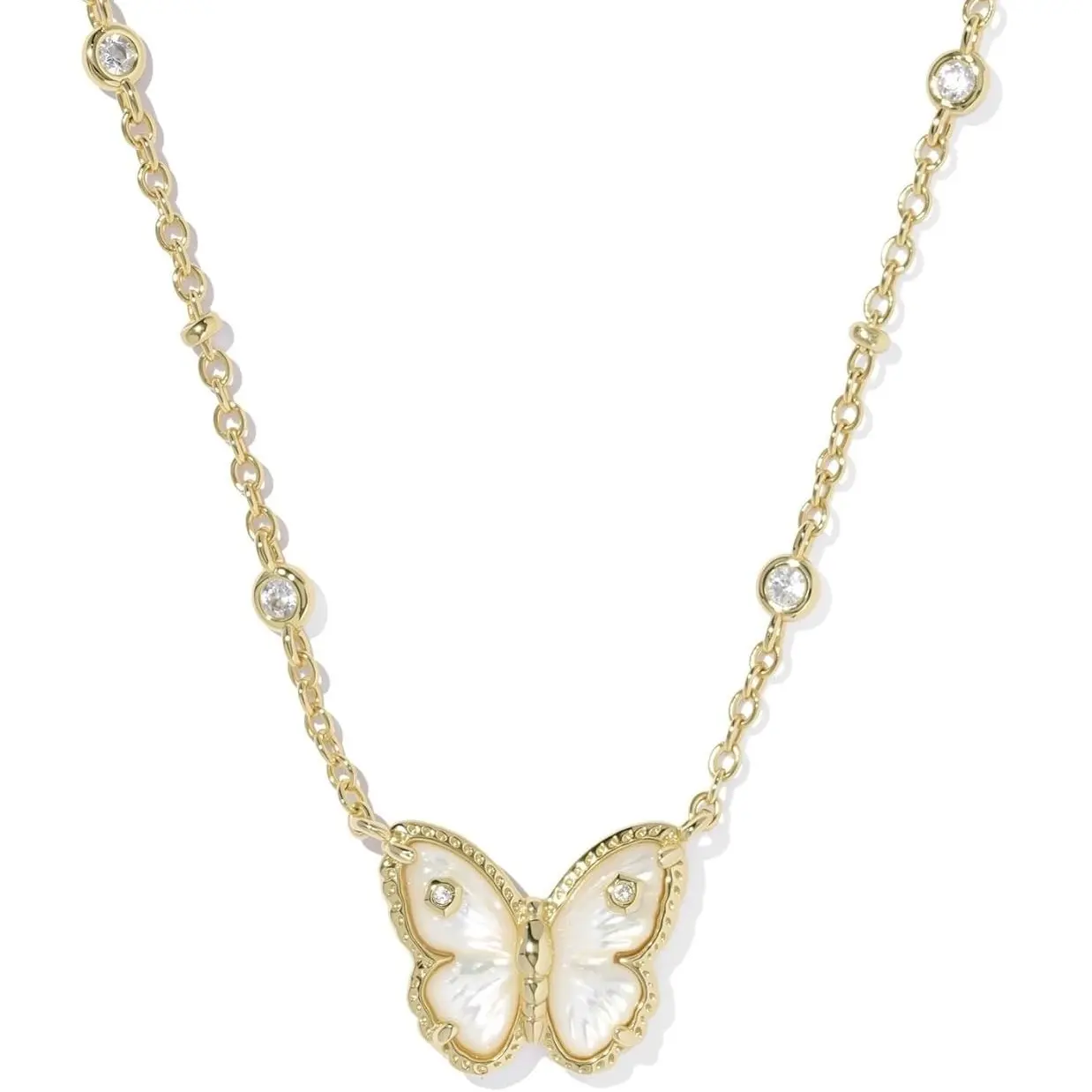 Kendra Scott Cailey Butterfly Pendant Necklace, Fashion Jewelry for Women