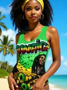 Jamaica All-over Print One-Piece Swimsuit