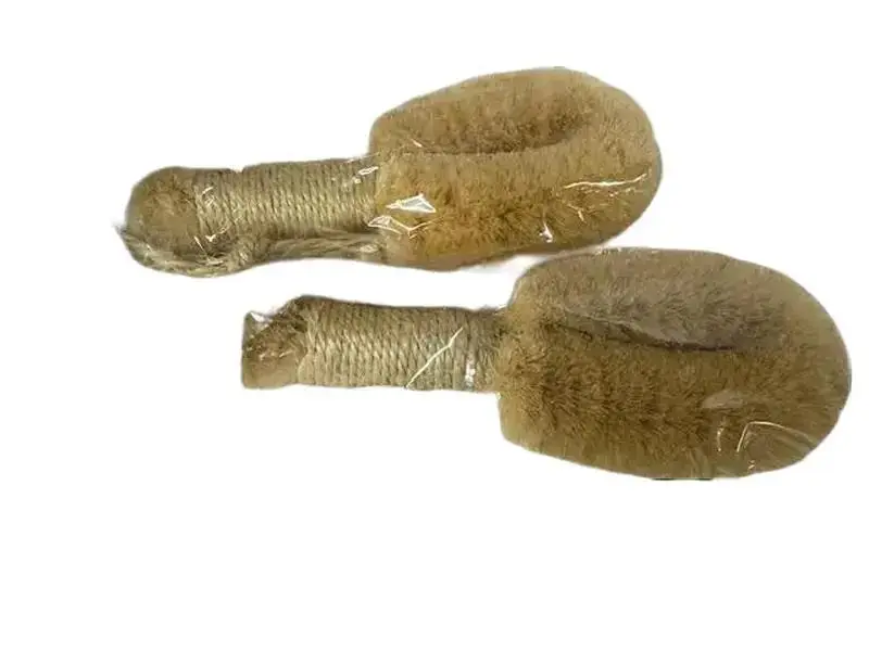 Basic Beauty 2-Pack Natural Sisal Dry Body Brush - Japanese Style Exfoliating Scrubber for Normal Skin, Anti-Aging, and Cellulite Removal, Accessories, Personal, Bath, Beauty Products, Natural Fiber, Shower, Full Body, Eco-Friendly, Two Brushes