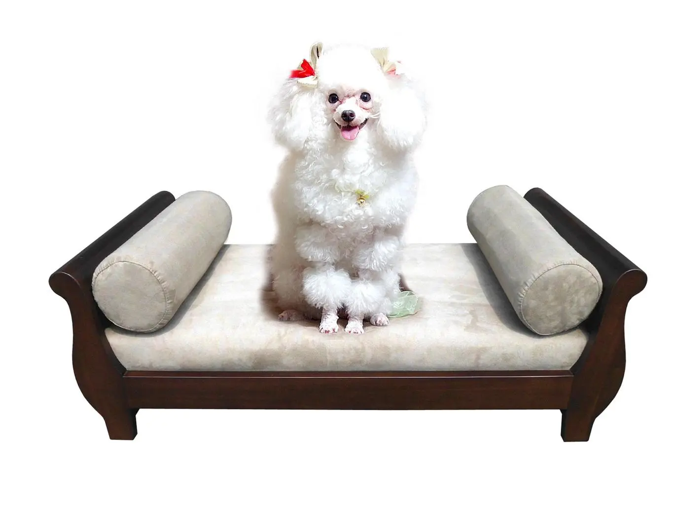 D-Art Mahogany Sleigh Pet Bed D-Art Mahogany Sleigh Pet Bed