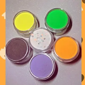 Halloween Nail acrylics collection (glow in dark)