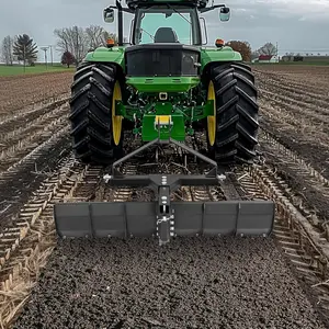 3 Point Grading Blade 52" Tractor Level Land Soil Scraper Category 0 & 1 Heavy Duty Landscaping Tool