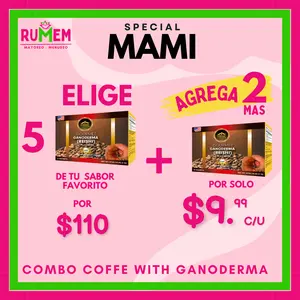 COMBO COFFE GANODERMA 4 EN 1 + 2 EN 1  ESB  Beverage