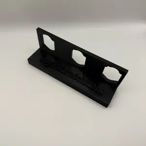Snap-On Magnetic Battery Storage Holder Accessory for 14.4v Electric Tools - Black Custom Color Available - Easy Handling & Storage Solution Rack
