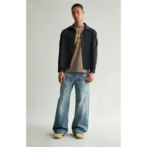 Pacsun Men's Blake Extreme Baggy Jeans Medium Blue