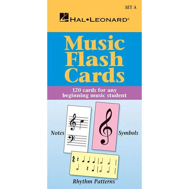 Music Flash Cards - Set a: Hal Leonard Student Piano Library -- Hal Leonard Corp - Paperback