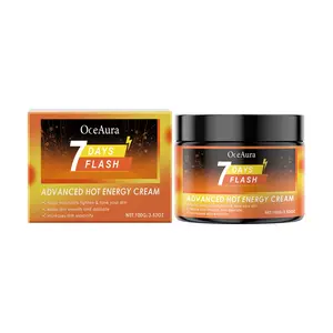 OCEAURA Advanced Hot Energy Cream Ginger Extract Circulation Boosting Anti-Swelling Firming Nourishing Moisturizing Body Cream