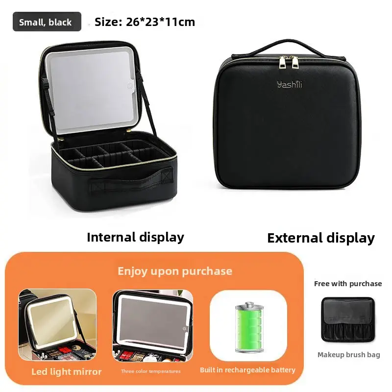 Small size (black) with LED light and high-definit