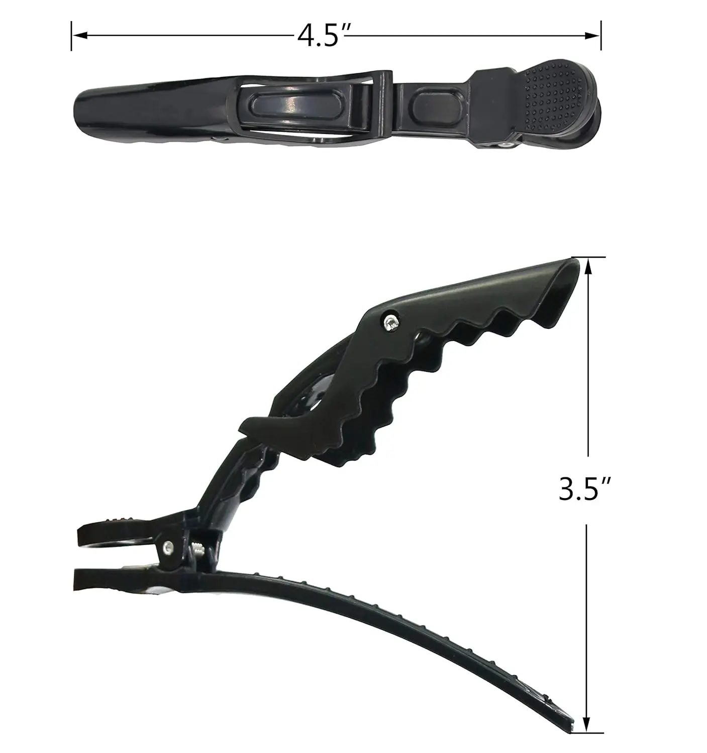 Black Hair Clips Alligator Hair Clips for Styling Women,  Salon Hair Clips Professional Alligator Clips for Hair, Hair Styling Clips Hair Accessories for Women
