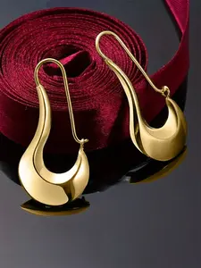 1 Pair Fashion Hoop Earrings For Women For Party Engagement Anniversary Jewelry Valentine's Day Gift