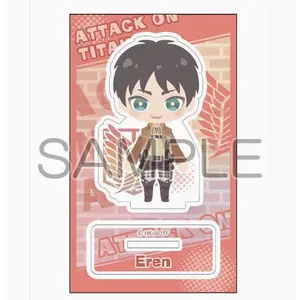 39 Styles Game Eren Yeager Acrylic Stand Doll Anime Yeager Eren Mini Figure Model Plate Cosplay Toy for Gift