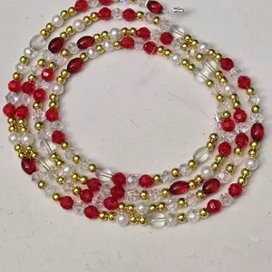 Waistbeads-Barrel Clasp-Colorway-Glamor 57 Inches