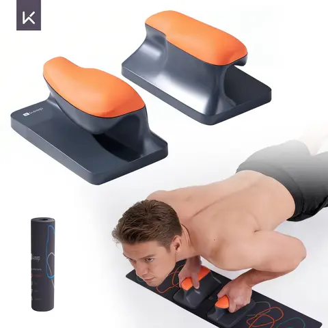 Keep Ergonomic Push Up Bars With Training Mat Set| Reduces Wrist Pain | 3.6" Elevation | 25% Better Grip | 20% Higher Capacity | Perfect Home Gym #outdoorfun