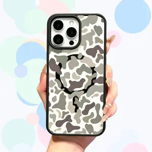 MagSafe Magnetic Camo Smartphone Case - Ultra-Thin Shockproof Cover, Cellphone Accessories for Handheld Devices, Perfect Father's Day Gift Compatible with iPhone 17 16 15 14 Plus 13 12 11 Pro Max