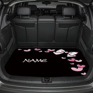 Car Floor Mats with a Bow Pattern. Persian-style Car Floor Mats Suitable for Sedans, SUVs, and Family Cars; Trunk Liners; the Perfect Gift; Stylish Car Interior Accessories