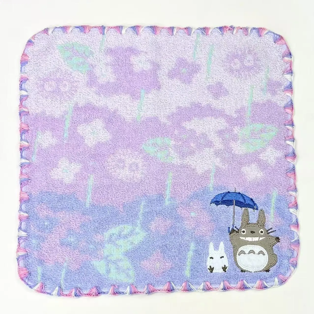 Cute Small Handkerchief  embroidery cotton hand towel decorative
