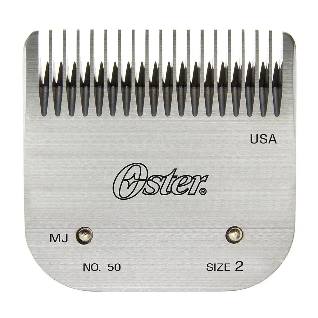 Oster Replacement Clipper Blade Size 2 (911-12), Cryogenically Treated Carbon Steel with an Antimicrobial Coating