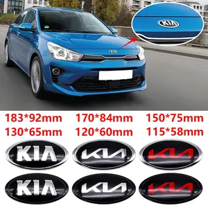 1pcs Kia Car Front Rear Emblem Replacement, Durable Thickened Logo Sticker, Car Decals, Exterior Decoration for K3 K5 Sportage Cerato Forte Carnival