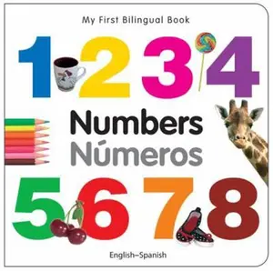 USED Book - My First Bilingual Book-Numbers (English-Spanish) by Milet Publishing (Board book) - Spanish