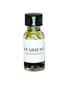 Super Focus & Memory Oil by Starieye Handmade essential oil and botanicals/ Study aid, Concentration, Work flow, Witchcraft Magical Anointing Oils for Spells and Candles Prayer Ritual