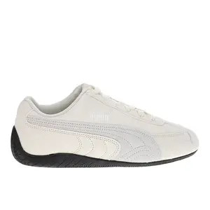 PUMA Womens Speedcat Og Lace Up Sneakers Shoes Casual - White