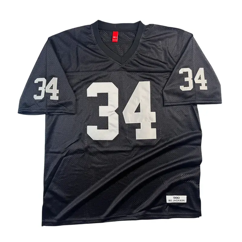 Men's #34 American football jersey, stylish, comfortable and breathable, sports game jersey