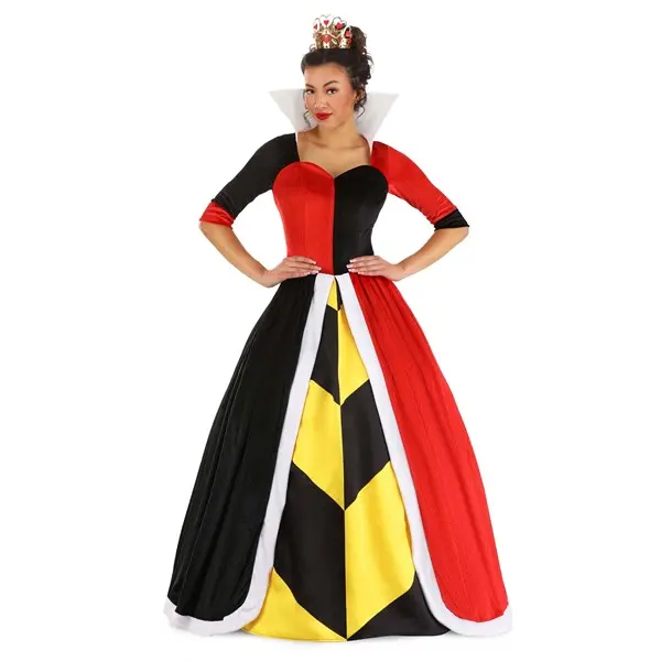Women's Deluxe Disney Queen of Hearts Costume (© Disney)