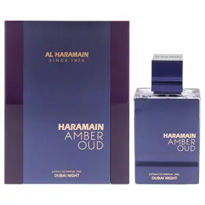 Amber Oud - Dubai Night by Al Haramain for Unisex - 2.53 oz Extrait De Parfum Spray