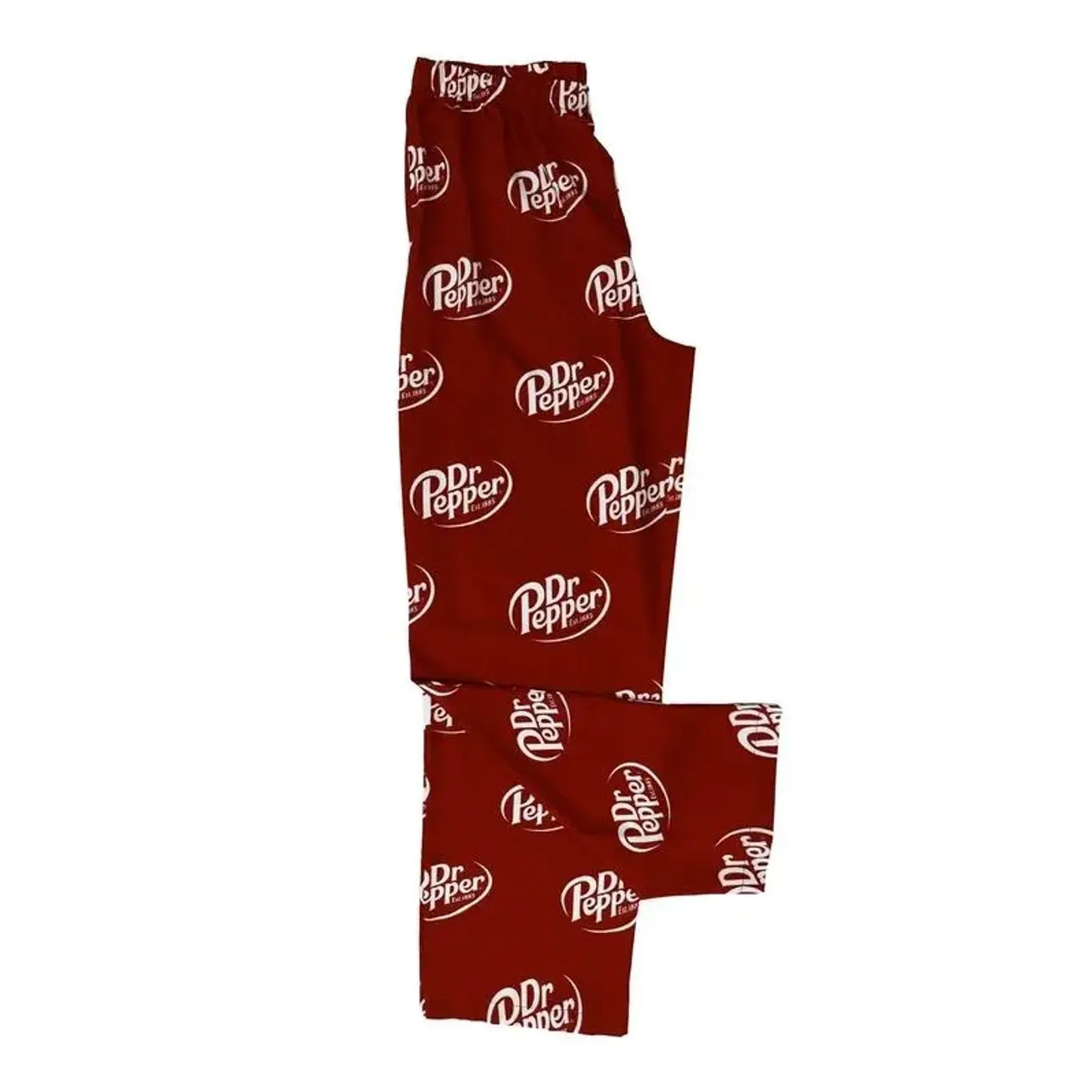 Red Pepper Print Pajama Pants, Spicy Food Pattern Lounge Bottoms, Retro Drink Inspired Sleepwear, Unisex Cozy Gift