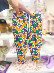 Mardi Gras Camo Joggers