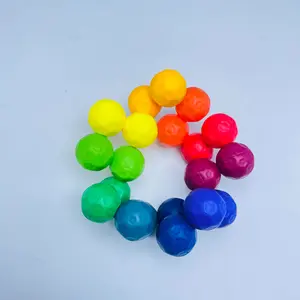 Sensory Stress Relief Toy for Toddlers & Kids, Rainbow Ball for Asd & Adhd Treatment, Travel Stress Toy for 2-4 Year Olds, Valentine Gift, Fidget Ball