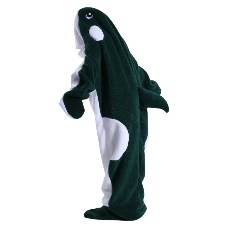 Dark green whale