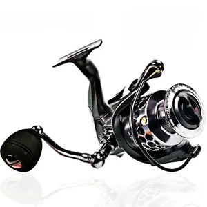 Sougayilang Fishing Reels 13+1BB Light Weight Ultra Smooth Metal Aluminum Spinning Fishing Reel with Free Spool