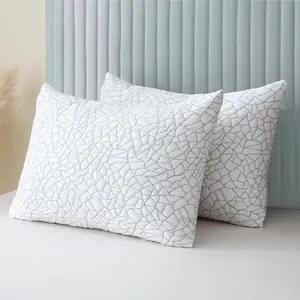 Bed Pillows for Sleeping 2 Pack Queen Size，Pillows for Side and Back Sleepers,Super Soft Down Alternative Microfiber Filled Pillows,18x 28Inches 6-piece sheet set comforter floral guest room decoration