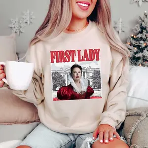 Funny Elon First Lady Cute Vintage Sweatshirt, First Lady Sweatshirt, Elon Red Funny Hoodie, Funny Trump Shirt, Christmas Gifts, For Her, For Him